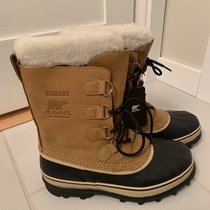 Brand new Sorel Caribou boots. Size 9
